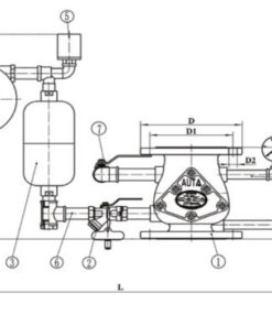 Alternative view of Van báo động AUTA 8100H
