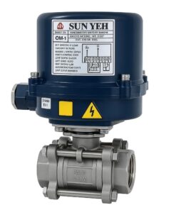 Van bi 2 ngã inox điều khiển điện SunYeh
