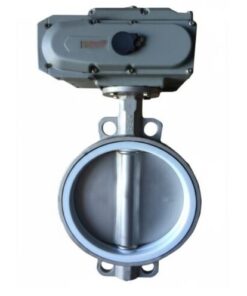 Van bướm inox điều khiển điện Haitima