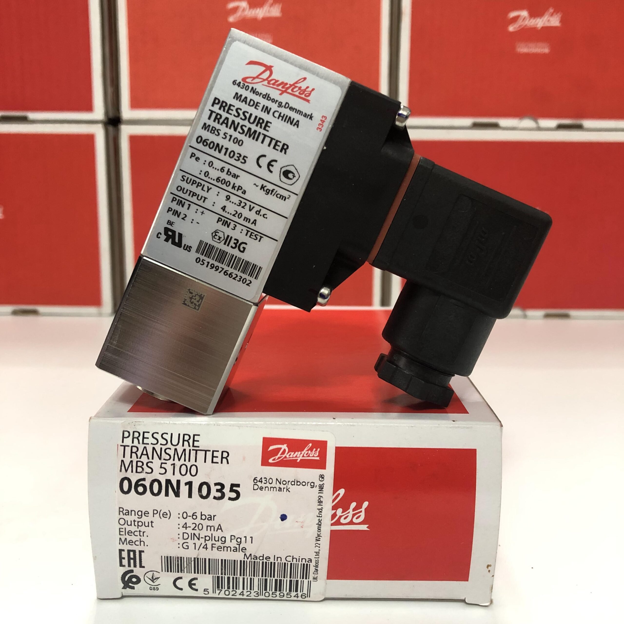 Cảm biến áp suất Danfoss MBC 5100 - Ảnh 2